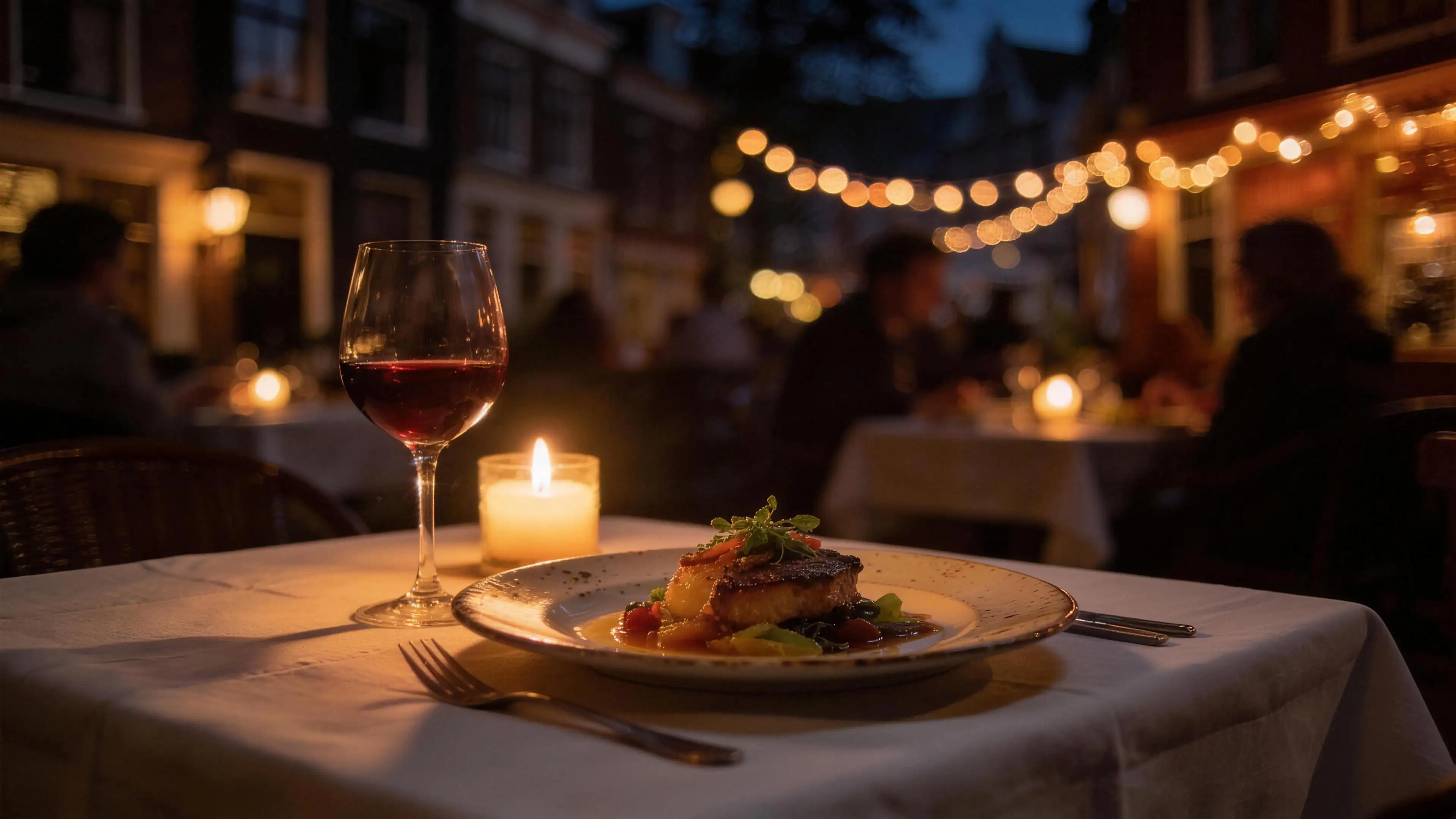 Voorbeeldsite voor een restaurant