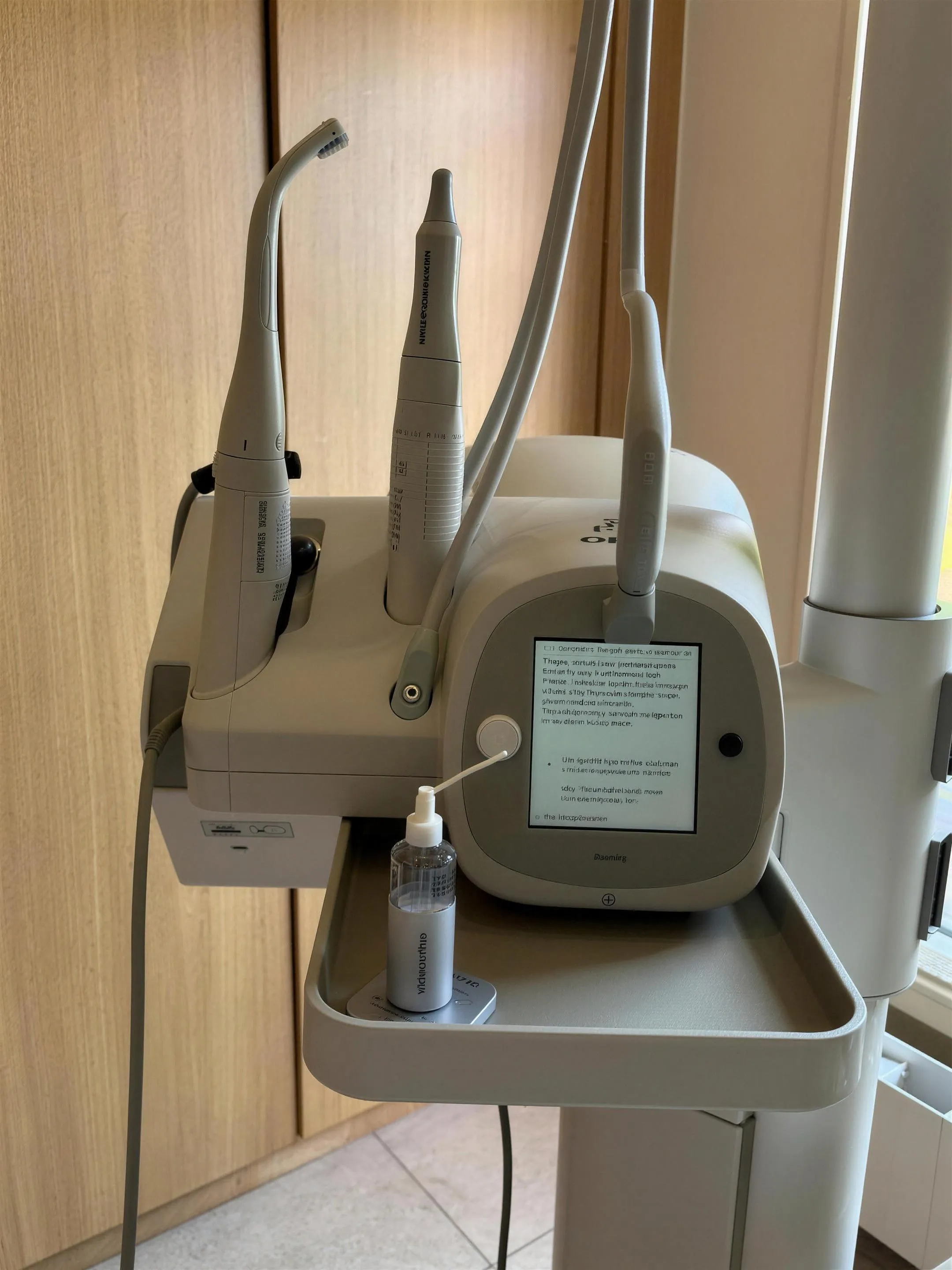 Tandheelkundige apparatuur in de behandelkamer